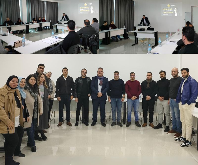 Lancement de la 3ème Promotion du Global MBA à Constantine en partenariat avec le Collège de Paris.