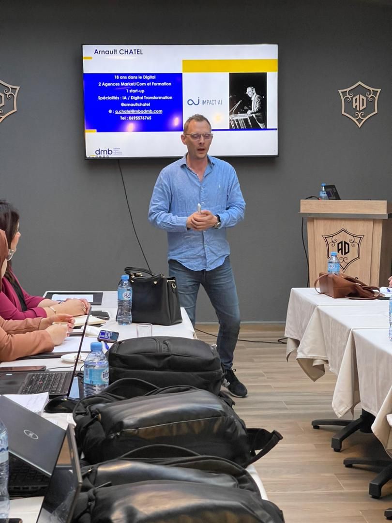 Séminaire IA animé par Arnault Chatel