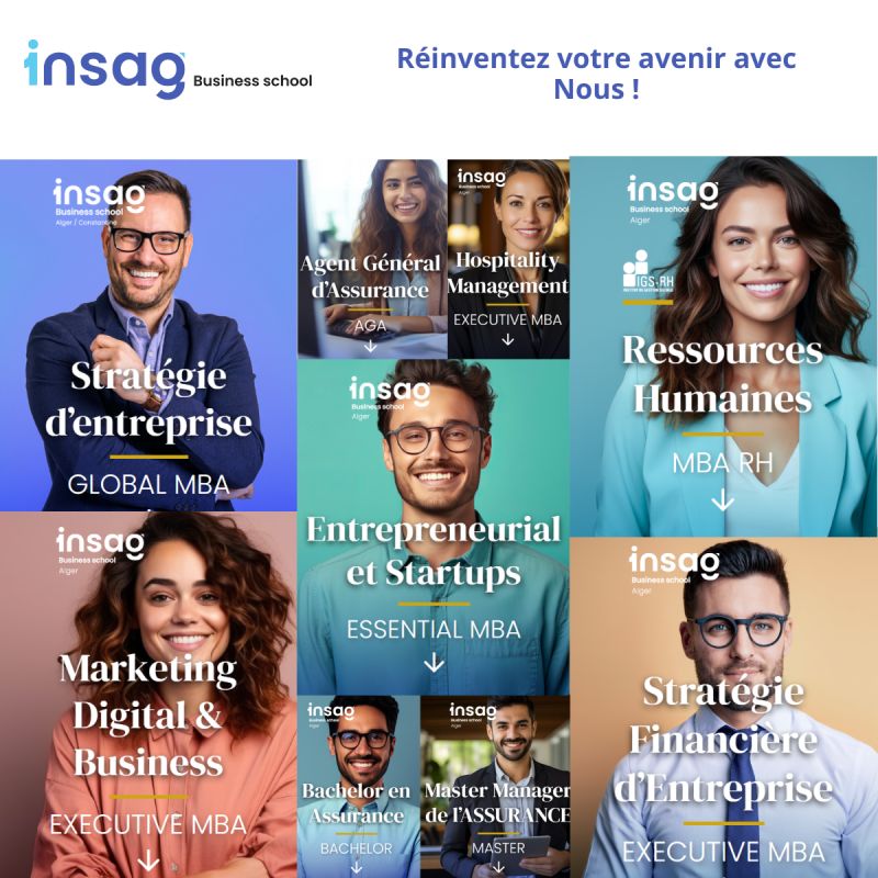 INSAG Business School : Premier Choix pour les MBA en Algérie
